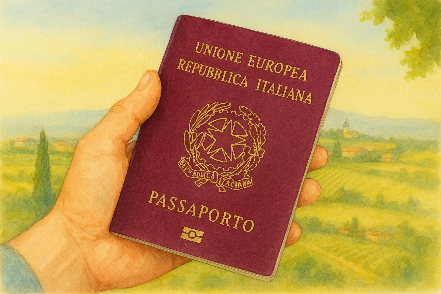 20250805_2201_Mano_con_Passaporto_Italiano_remix_01k1xx232gfer9g9sfbza6zm42